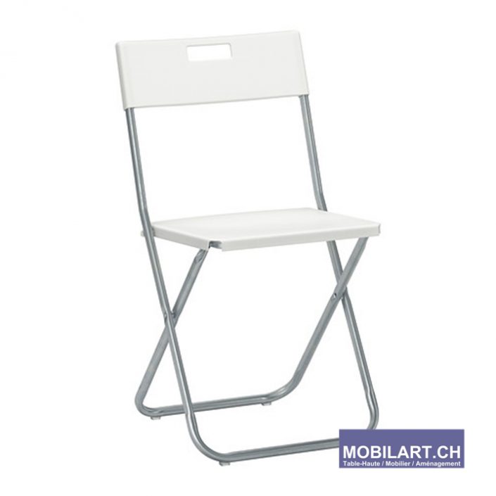 MOBILART – PROMO – IMAGE – CHAISE – PLIABLE BLANCHE