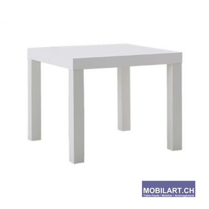 www.mobilart.ch – Location table lounge basse blanche