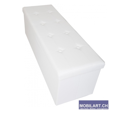 Location de pouf blanc
