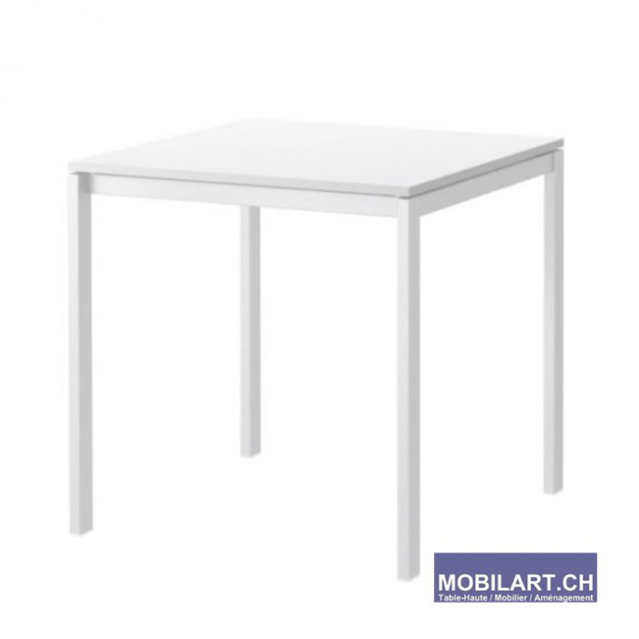 MOBILART – PROMO – IMAGE – TABLE – CARRE BLANCHE HAUTE