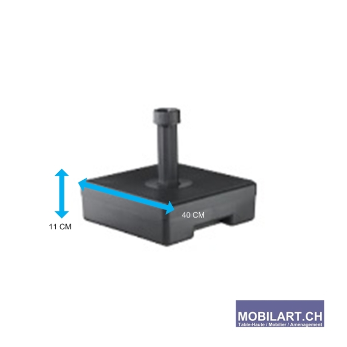www.mobilart.ch – Location pied de parasol 40 kg