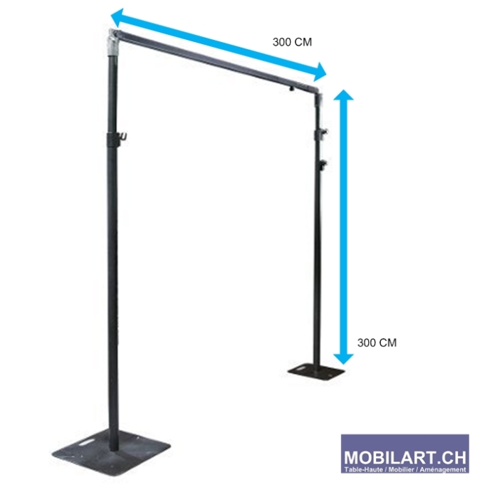 www.mobilart.ch – Location support rideau noir – 1