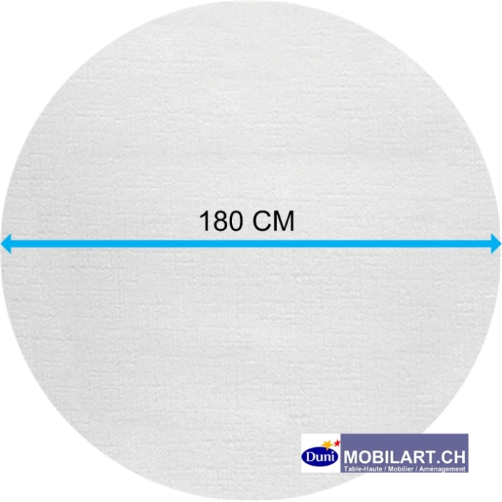 www.mobilart.ch – Nappe Duni 180 – Gris