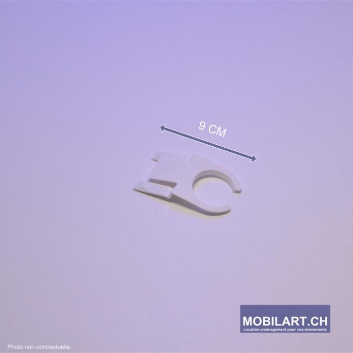 Mobilart – Location – Art de la table – Clip verre 1