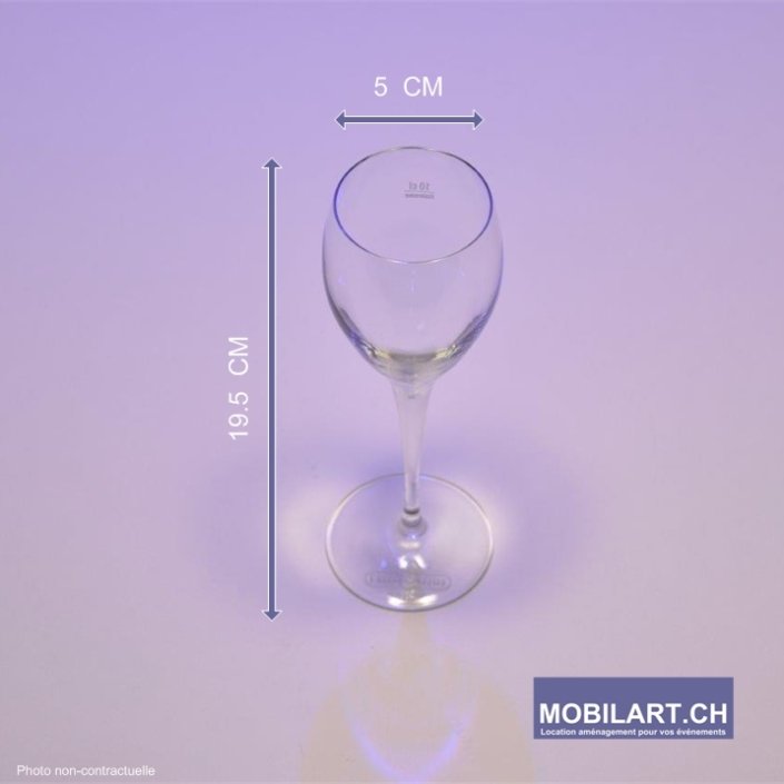 Mobilart – Location – Art de la table – Flute a champagne 1