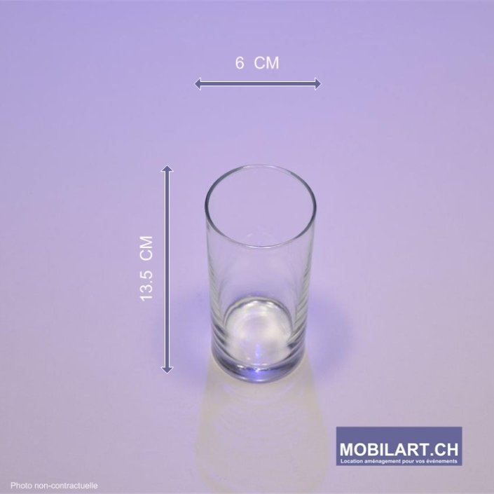 Mobilart – Location – Art de la table – Verre 30 cl Tumbler 1