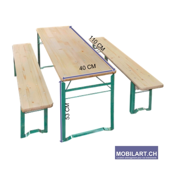 Mobilart – Location – Mobilier – Table enfant