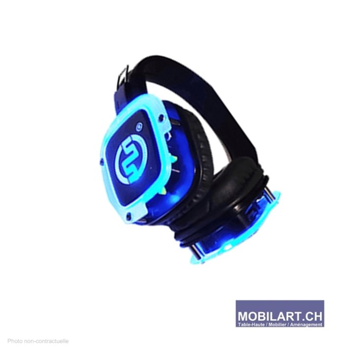 www.mobilart.ch – Location casque silent sur accu Casque Silent 3 canaux