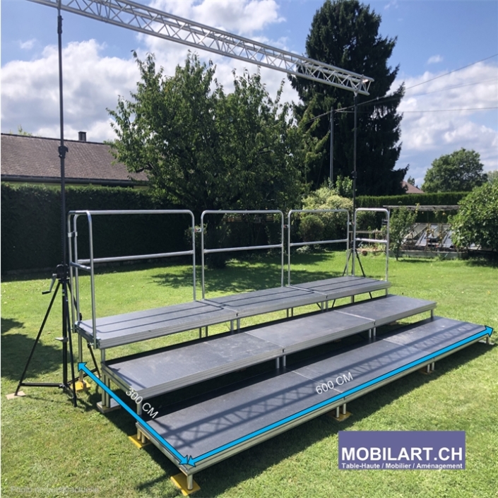 www.mobilart.ch – Location podium et praticable pour estrade