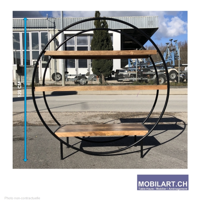 Mobilart.ch – Location meuble deco rond – 1